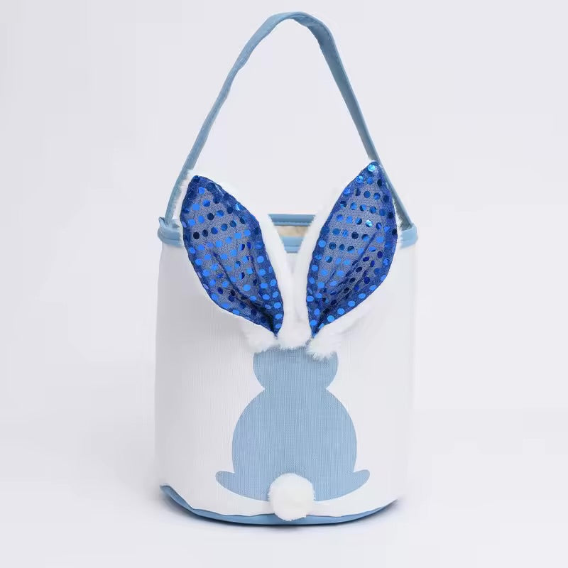 Glowing Rabbit Ears Easter Bunny Tote Bag